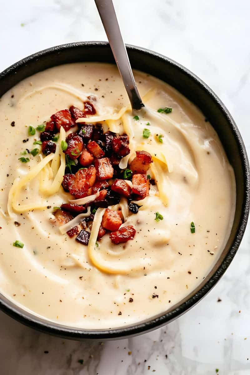 Cauliflower Soup (Low Carb Recipe)