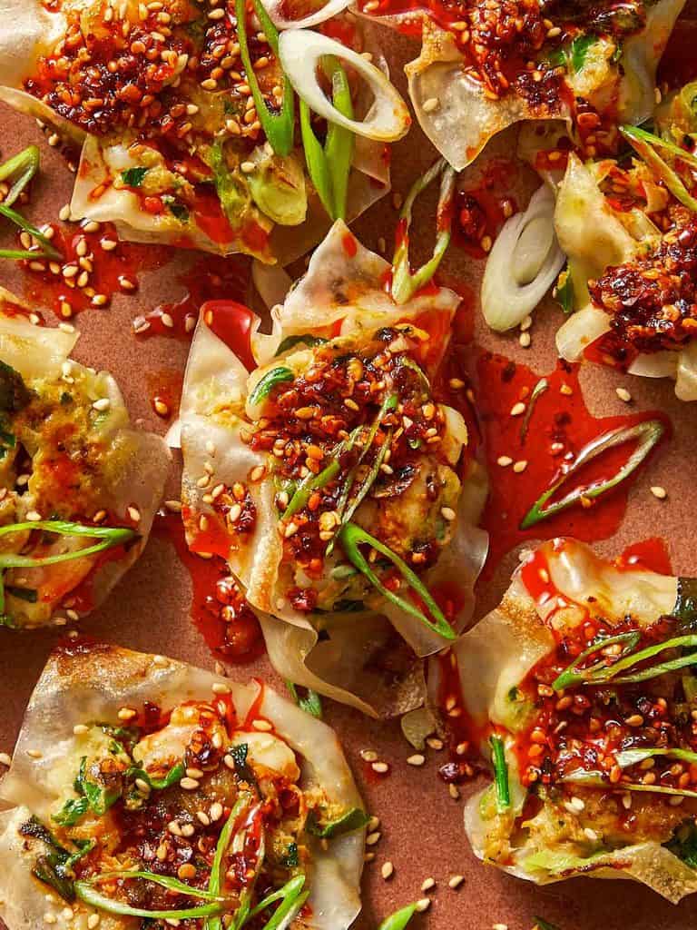 Easy Shrimp Dumplings (No Dough Required) - Cafe Delites